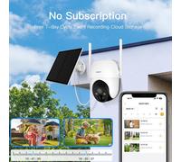 ARENTI GO2T Kit Arenti Wire-Free Outdoor UHD Battery Camera + Solar Panel