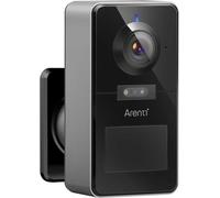 ARENTI Wire-Free Wi-Fi, 4MP/2K, caméra rechargeable sur batterie