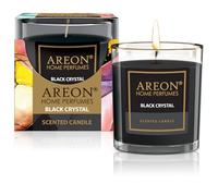 Areon Bougie parfumée Black Crystal 120 g – 25 h – Verre – Collection Premium