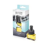 Areon Désodorisant pour Voiture, Recharge Platine, Flacon de Parfum, Diffuseur Liquide en Verre, 8 ml, Lot de 1