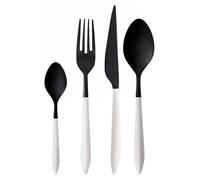 ARES BLACK DIAMOND, Set de couverts 24 pièces, Boîte avec fenêtre, Casa Bugatti