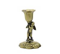 ARFUKA Bougeoirs en forme d'ange en laiton vintage pour mariage, dîner, fête, décoration d'intérieur