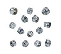 Argent 1/2 "M16 M17 M18 M19 M20 M22 M24 M28 M32 connecteur fileté en laiton for Conversion de robinet réparation adaptateur de robinet 1 pièces