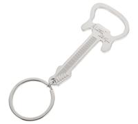 Argenté Porte-clés Guitare en Alliage Ouvre-bouteille pour Bar | Accessoire Compact, Style Moderne, pour Paquet et Bouteilles de Bière, Idée Présent pour Voyages et Musique