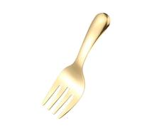 Argenterie pour, couverts pour | Ustensile réutilisable fourchette/cuillère en métal | Couverts ronds et lisses pour, jolies cuillères/fourchettes en métal avec manche court pour l'alimentation
