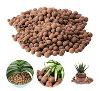 Argile Expansée, Billes d'argile, Billes d'argile pour Plante, 8-14 mm Argile Expansée pour Plantes en Pot, pour Drainage Et Hydroponie, 2L
