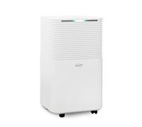 Argo Lilium Art 13 Déshumidificateur pour pièces jusqu'à 20 m² avec bande LED centrale avec petit déjeuner intelligent en fonction du niveau d'humidité détecté dans l'environnement