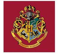 ARGOFIELD Tapis Carré Harry Potter Logo Poudlard - 80 x 80 cm Multicolors