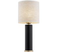 Argon Rio lampe de table 1x15 W noir-doré-beige 8316