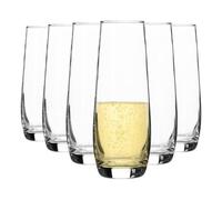 6x Corto Stemless Champagne Célébration Prosecco Cava Vin 230ml Clear