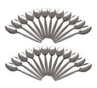 Argon Tableware Set de cuillères à café en Acier Inoxydable de 24