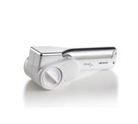 Ariete Gratì Metal 44, Râpe à Fromage Électrique Sans Fil, 2 Rouleaux en Acier Inoxydable Inclus, 1 Kg de Fromage avec Une Recharge, Râpe Pour de Nombreux Ingrédients, 1500Mah, Blanc