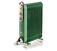 Ariete Vintage Line 8252/04, Chauffage électrique instantané au fioul, Fioul, Intérieur, Sol, Vert, Pivotant