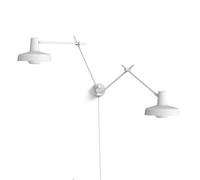 Arigato Double Applique Murale Blanc