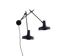 Arigato Double Applique Murale Noir