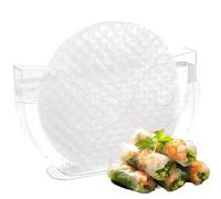 Arilaca Bol à Eau en Papier de Riz pour Rouleaux de Printemps - Support pour Crevettes et Emballage