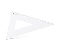 Aristo AR6031 Équerre 60°, Plexiglas®, 360 mm (Transparent)