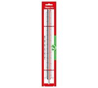 Aristo Échelle triangulaire (réduction 1:100 :200 :250 :300 :400 :500 Plastique 30 cm de long) pour architectes B Blanc