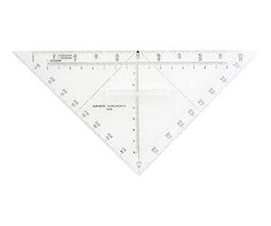 Aristo Équerre Hypoténuse : 22,5 cm Plexiglas Transparent (Import Allemagne)