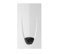 Ariston FAST EVO X DISPLAY Chauffe-eau gaz instantané, Low Nox, 14 l/min, 15 pourcent d'économies d'énergies, Classe énergétique A, Conçu et fabriqué pour être installé en France, Blanc, 14l/min