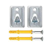 Ariston - Jeu de 2 crochets de fixation pour VELIS - Accroche pour chauffe-eau plat - Acier