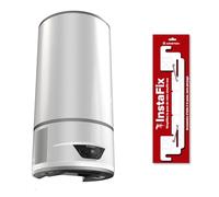 Ariston Lydos Hybrid Wifi Chauffe-Eau Thermodynamique 50% d'Économie, Protection Titane, Prêt-à-Poser, Installation en France + Ariston INSTAFIX, Support Mural Sans Perçage INCLUS