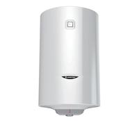 Ariston PRO 1 R 50 litres - Chauffe-eau Électrique Vertical Mural - Résistance Blindée - Température ajustable via molette de réglage - Conçu pour être installé en France