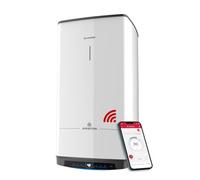 Ariston – Chauffe-eau électrique Quadris vertical mural carré 120 L stéatite Ø505 mm Réf. 3060883