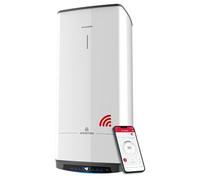 Ariston Quadris WiFi 150L, Chauffe Eau Électrique Compact, Intelligent, Connecté, Stéatite, 25% d'Économie d'Énergie, Eco Evo, Fabriqué en France, Gain de place jusqu'à 1m2 au sol.
