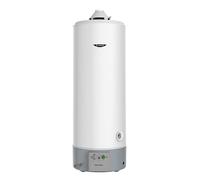 Ariston SGA-E X 120 FR 115L - Chauffe-Eau Gaz à Accumulation au Sol | Évacuation par Cheminée - Allumage Électronique avec Sonde d’Ionisation - Gaz Naturel - Système SPOTT