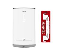 Ariston Velis Evo Dune 45L - Chauffe-Eau Extra Plat Multiposition - 15% d'Économie d'Énergie - Chauffe Rapide - INCLUS : Accessoire de Pose InstaFix