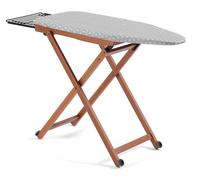 ARIT - STIROLIGHT – table à repasser réglable en hauteur en hêtre massif, plateau métallique, fabriquée en Italie - couleur : cerisier, Arredamenti Italia