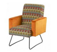 ARIZONA - Fauteuil style fifties orange Orange