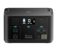 Arkpax Centrale électrique portable 300 W - LiFePO4 192 Wh, pic de 600 W, charge rapide de 1,5 heure, générateur prêt pour le camping en plein air, dernière intervention, dossier :