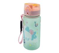 ARKRAFT Gourde pour enfants de 350 ml avec dessin de licorne crochet et fermeture de sécurité