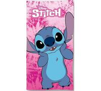 arlis Drap de Plage Lilo and Stitch ou Serviette de Bain Lilo and Stitch 70 X 140 Cm en Coton (Drap de Bain Stitch)