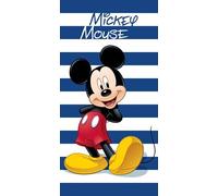 arlis Drap de Plage Mickey ou Serviette de Bain Mickey Disney 70 X 140 Cm en Coton (Serviette Mickey - 1)