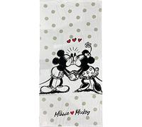 arlis Drap de Plage ou Drap de Bain Minnie et Mickey (Serviette Minnie)