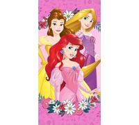 arlis Drap de Plage Princesse Disney ou Serviette de Bain Princesse Disney 70 X 140 Cm en Coton (Serviette Princesse Disney)