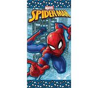 arlis Drap de Plage Spiderman ou Serviette de Bain Spider-Man Marvel 70 X 140 Cm en Coton (Serviette Spiderman - 3)