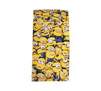arlis Minions Serviette de Plage ou Drap de Bain 100% Coton 70 x 140 cm