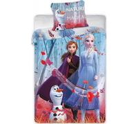 arlis Parure de Couette La Reine des Neige - 1 Housse de Couette 140x200 + 1 taie d'oreiller (Parure de li Frozen - B)