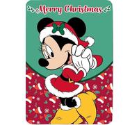 arlis Plaid Polaire Enfants Licence 100 X 140 CM (Plaid Minnie Noel)