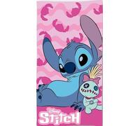 arlis Stitch Drap de Plage ou Drap de Bain en Microfibre 70 x 140 cm (Serviette Stitch -b)