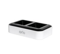 Arlo Accessoire certifié pour Station de Charge Double - Charge jusqu'à Deux Batteries, Fonctionne Uniquement avec des Batteries de caméra projecteur Ultra, Ultra 2, Pro 3, Pro 4, Pro 3 - VMA5400C