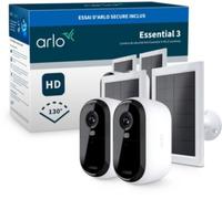 Caméra de surveillance ARLO 2 caméras ext Essential3 2K+ pan. sol