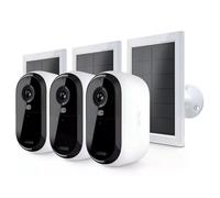 ARLO Caméra de surveillance Pack 3 caméras Essential 2k + 3 Panneaux solaires