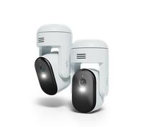 Arlo Caméra Essential 3 Extérieure 2K PTZ - Pack de 2 caméras