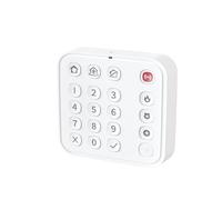 Arlo Clavier sans fil pour système de sécurité domestique Arlo - Accessoire certifié Arlo - Clavier d'alarme, installation à monter soi-même, sirène intégrée, blanc - KB1001