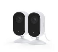 Arlo Essential 2K Caméra de sécurité intérieure, pack de 2